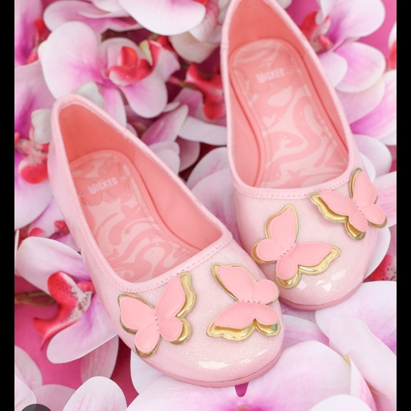 RARE Wicked Inspired Ballet Flats Size 9 - Picture 1 of 8